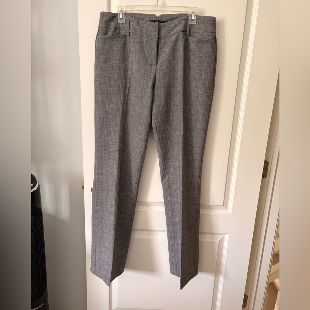 Amanda + Chelsea Heathered Gray Straight Leg Pants